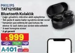 PHİLİPS TAT1215BK BLUETOOTH KULAKLIK